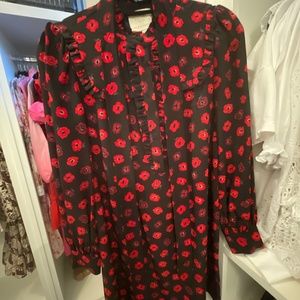 Kate Spade Floral Silk Dress